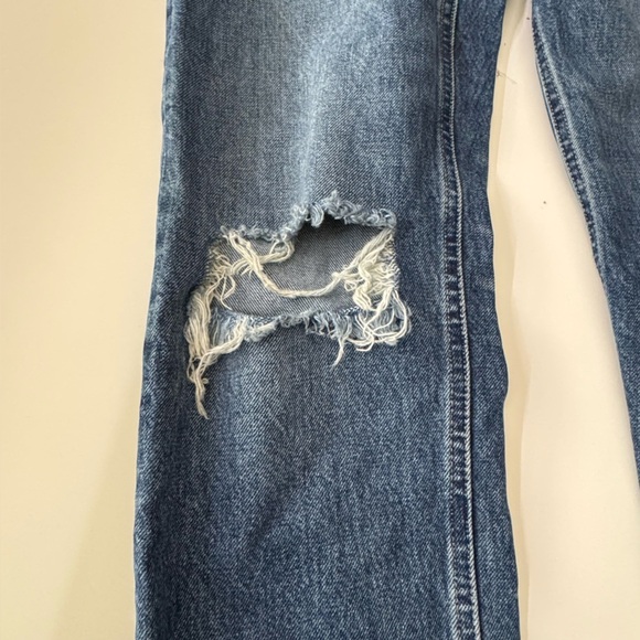 Everlane The Cheeky Jean Crop High Rise  💯% Cotton Women’s size 26 - Picture 7 of 14